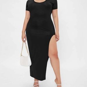 Maxi Dress with Side Slit